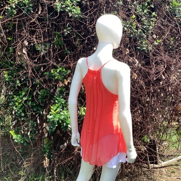 💋NWT Sofia Vergara Italian Made Silk Blend Tank With Extra Top - Picture 4 of 8